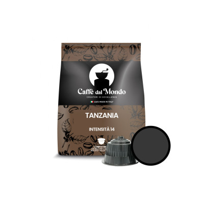 Tanzania Caffè dal Mondo 14 cápsulas Compatíveis com Dolce Gusto Tanzania Caffè dal Mondo 14 cápsulas Compatíveis com Dolce Gusto
