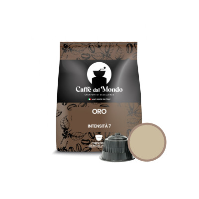 Selezione Oro Caffè dal Mondo 14 cápsulas Compatíveis com Dolce Gusto. Selezione Oro Caffè dal Mondo 14 cápsulas Compatíveis com Dolce Gusto.