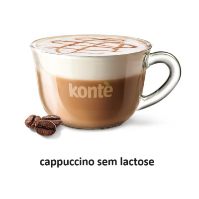 Bebida quente de Cappuccino S/Lactose 16 Cápsulas Compatíveis com Dolce Gusto Bebida quente de Cappuccino S/Lactose 16 Cápsulas Compatíveis com Dolce Gusto