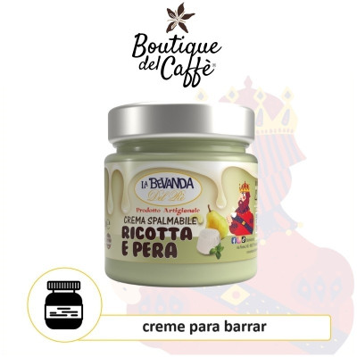 Creme para barrar de Ricotta e Pêra 200gr Creme para barrar de Ricotta e Pêra 200gr