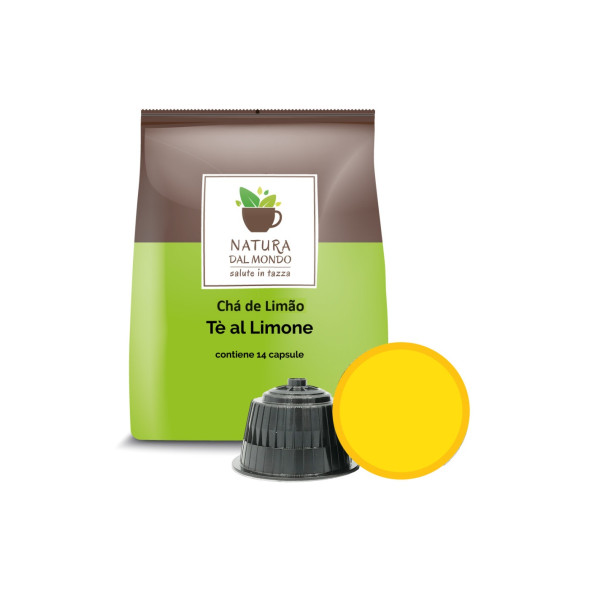 Chá de limão 14 Cápsulas Compatíveis com Dolce Gusto