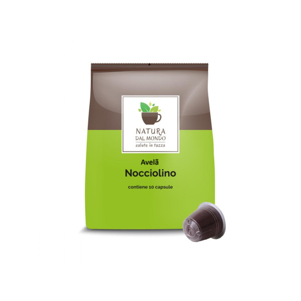 Nocciolino/Avelã 10 Cápsulas Compatíveis com a Nespresso