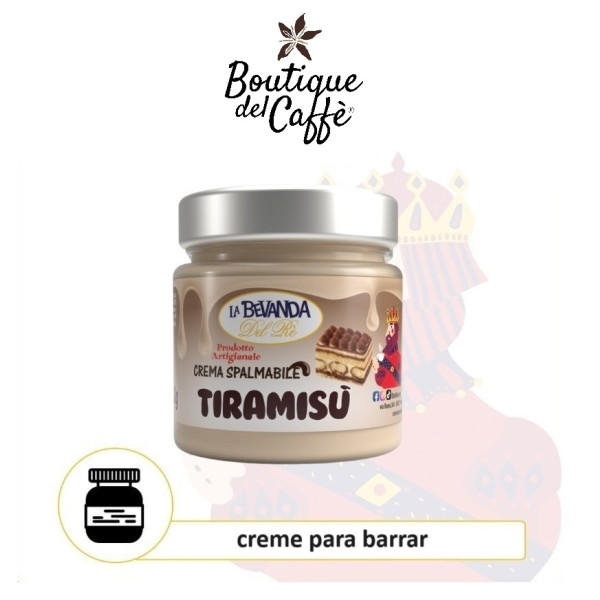 Creme para barrar de Tiramisú 200gr