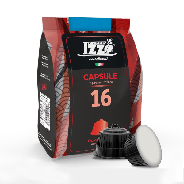 Izzo Expresso Italiano   16 cápsulas Compatíveis com Dolce Gusto