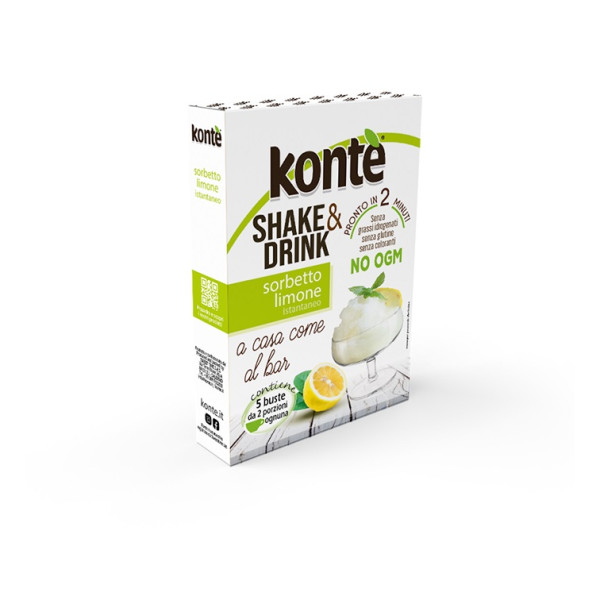 Sorvete de Limão Instantâneo   Pack de 5 sacos de 30gr